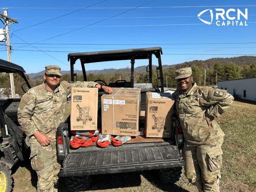 RCN Capital Sends Relief to Communities Affected by Hurricane Helene