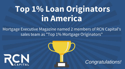Top 1% Loan Originators in the Country for 2017 - Mortgage Executive Magazine