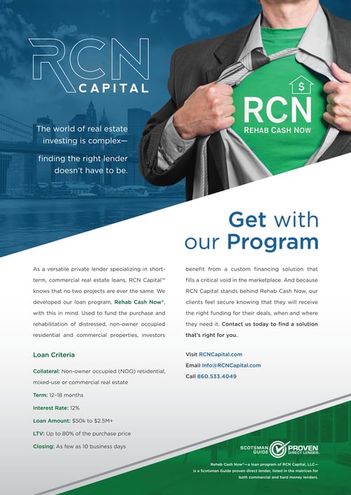 RCN Capital Featured in Scotsman Guide’s September Commercial Edition